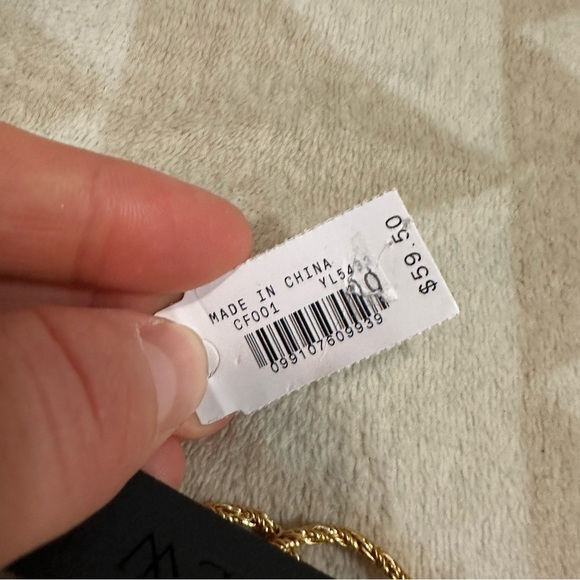 J crew Double-chain tag necklace - Picture 5 of 5